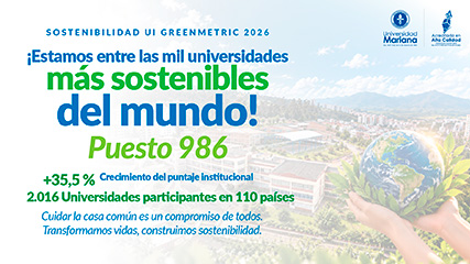 Noticia: Universidad Mariana ingresa al grupo de las mil universidades más sostenibles del mundo